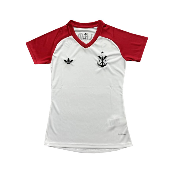 Womens Flamengo Short Training White Jersey 2026/27
