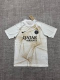 Mens PSG Short Training White - Gold Jersey 2026/27