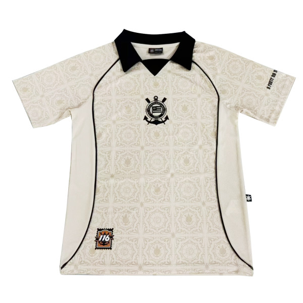 Mens Corinthians 116 Years Anniversary Beige Polo 2026/27