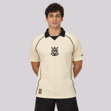 Mens Corinthians 116 Years Anniversary Beige Polo 2026/27