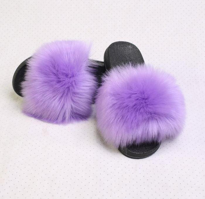 Women Fashion Fur Slippers(presale need about 7days)