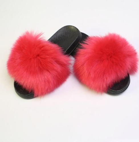 New Fur Women Slippers