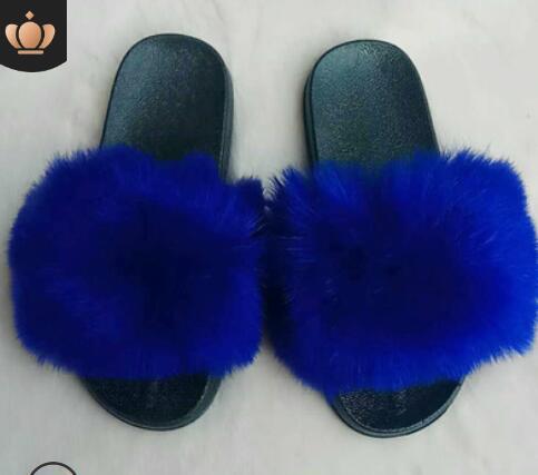 New Fur Women Slippers