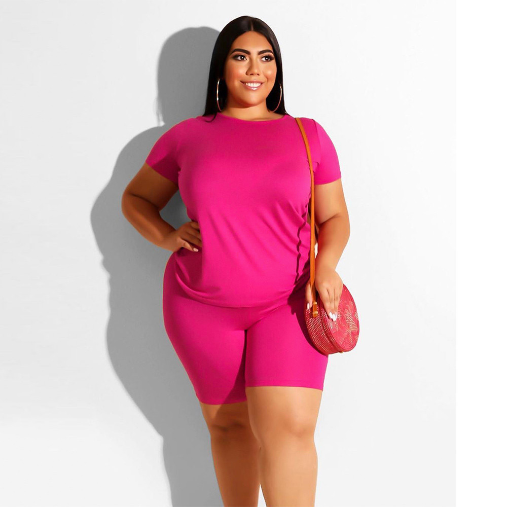 two piece outfit for plus size