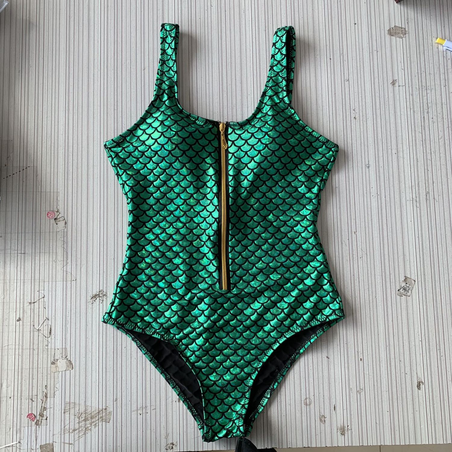 US 6.66 Plus Size Mermaid Swimwear