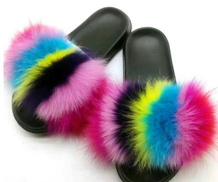 Fashion Fur Women Slippers