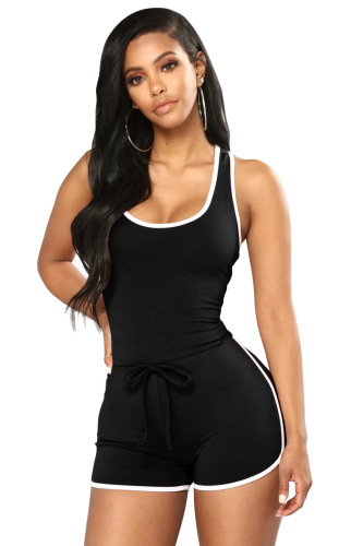 Hot Style Solid Color Sexy Back Sportswear