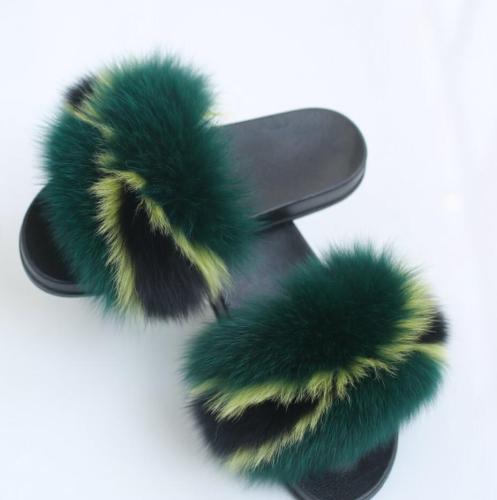 New Women Fur Slippers