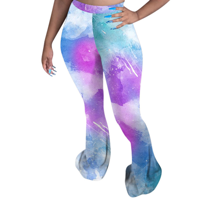Hot Sale Printed Bell Bottoms