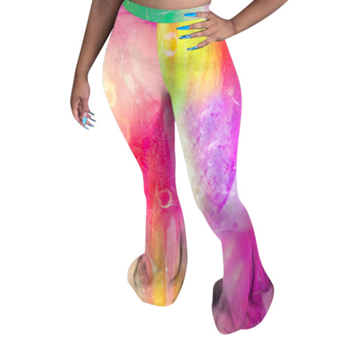 Hot Sale Printed Bell Bottoms