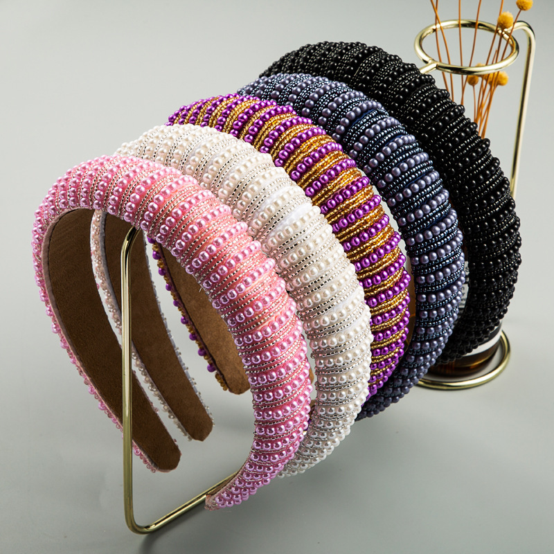 Handmade Pearl Pressure Hair Accessories