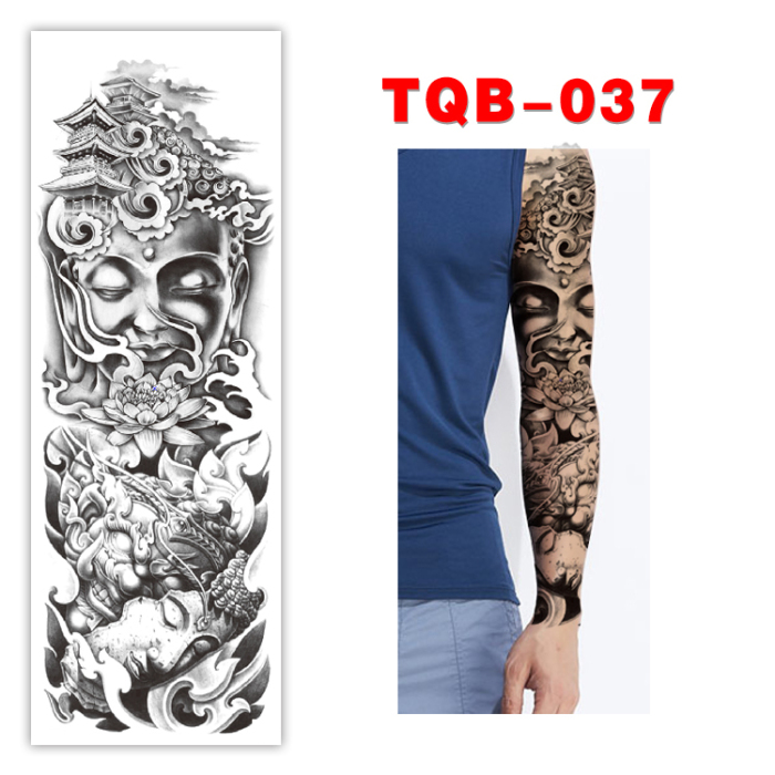 Men's Waterproof Full Arm Tattoo