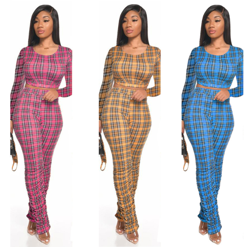Long Sleeve Trousers Two-Piece Suit