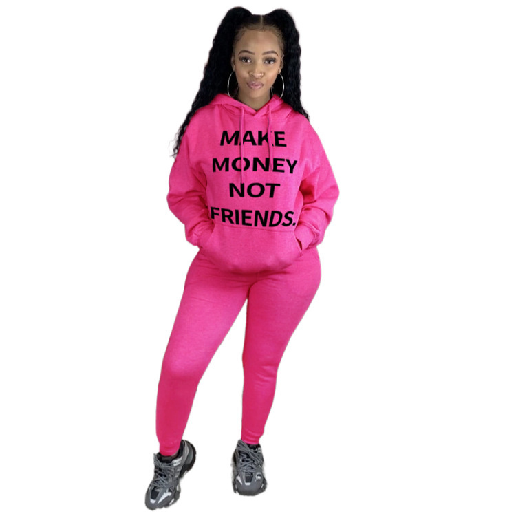 Warm Long Sleeve Women Two Piece Outfits