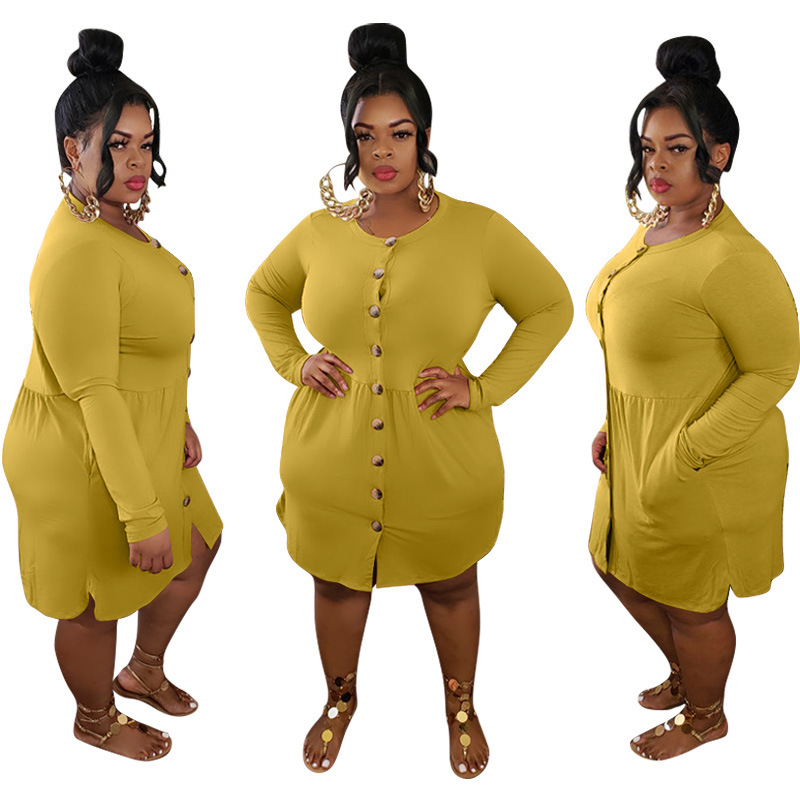 Long Sleeve Cardigan Fashion Dress