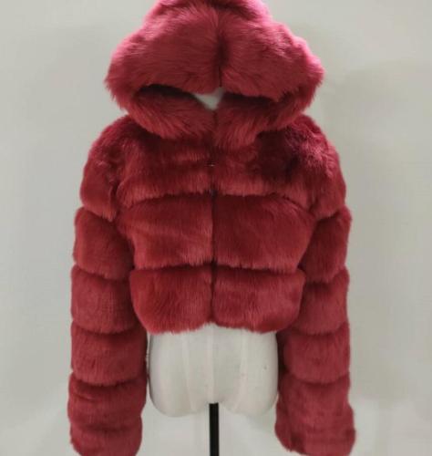 Women Top Quality Fur Jacket Coat