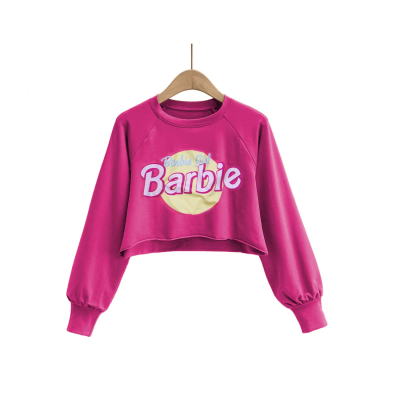 Long Sleeve Printed Fashion Girl  Sweatshirts Top