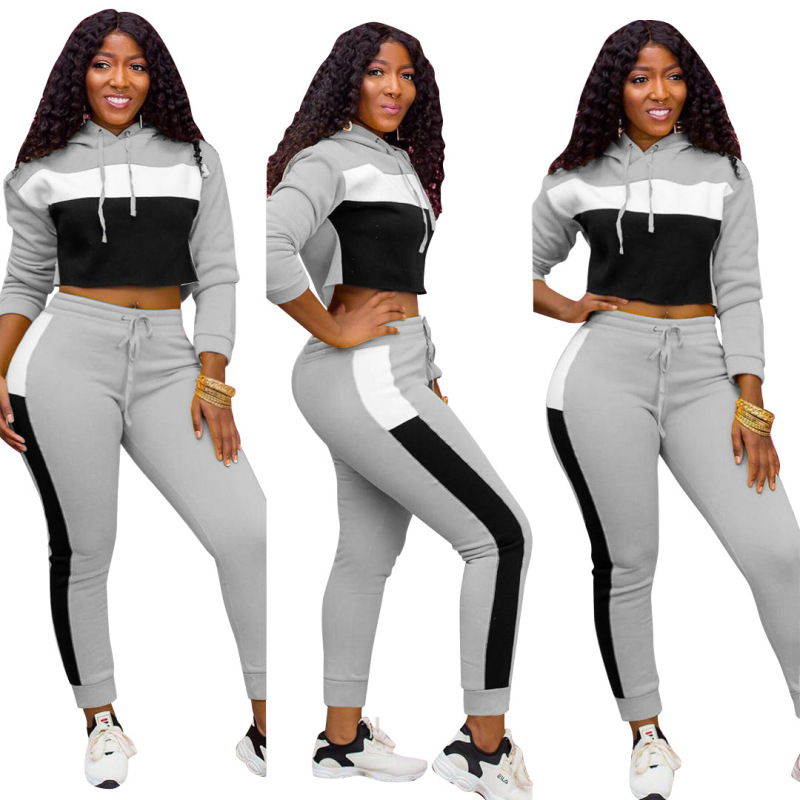 Street Style Casual Two Piece Set