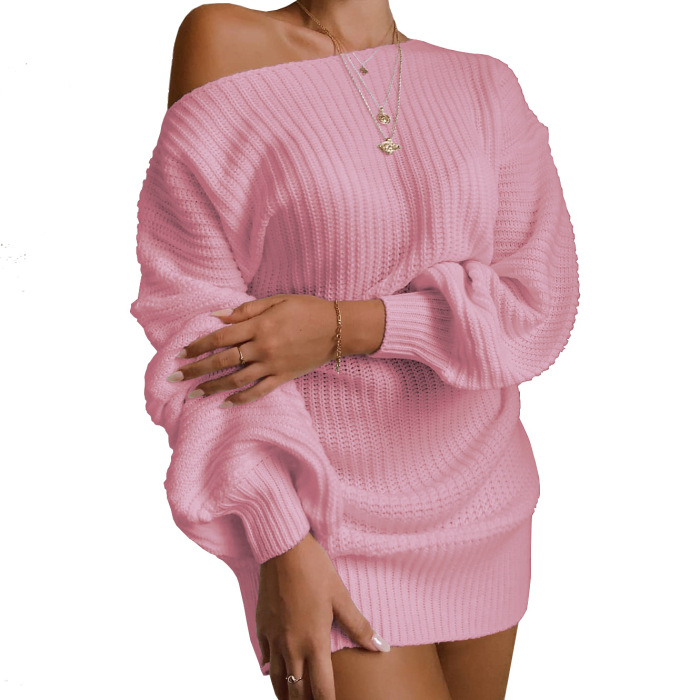 Puff Sleeve Women Knitted Top