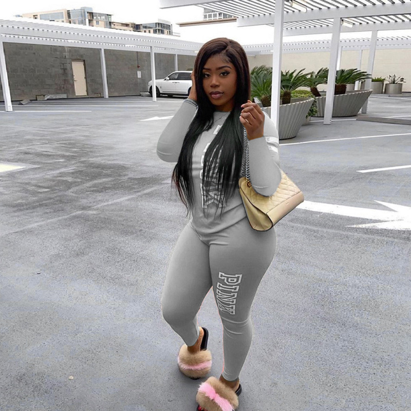 Letter Printed Fashion Hot Two Piece