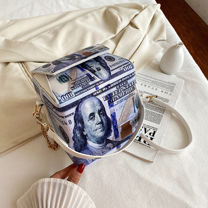 Dollars Printed Fashion Bag