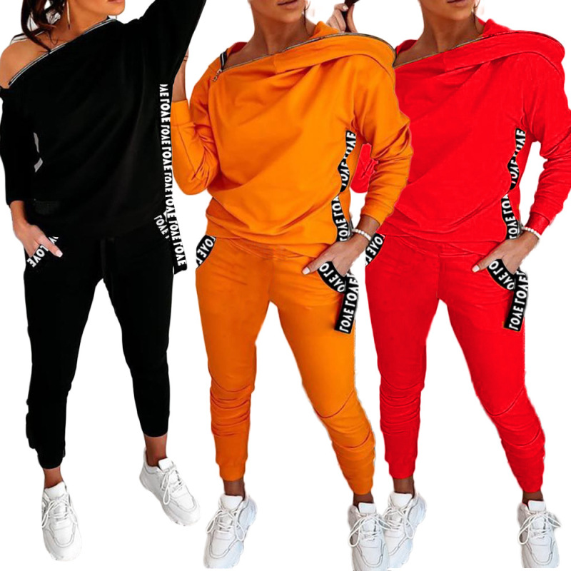 Fashion Sporty Sets Two pieces Outfit
