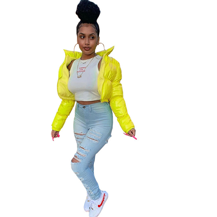 Hot Sale Solid Color PU Coat