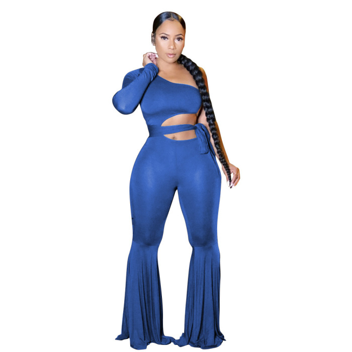 Solid Color Strappyy Jumpsuit