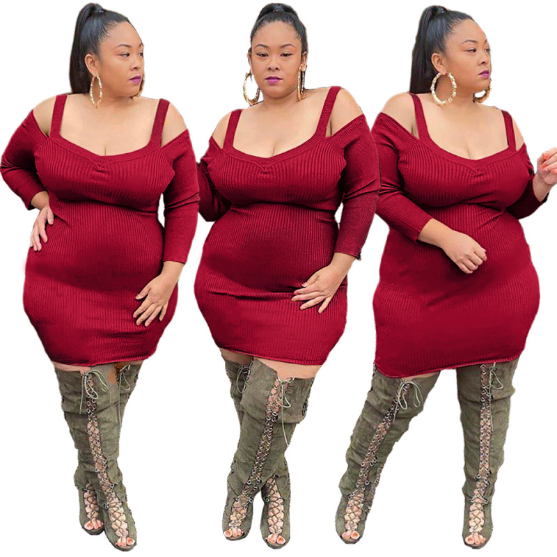 Solid Color Hammock One Piece Dress
