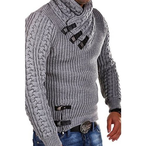 Cardigan Sweater Coat 2021 New Men Autumn Winter Fashion Solid Sweaters Casual Warm Knitting Jumper Sweater Male Coats