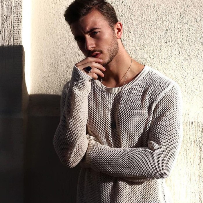 2021 Men O-neck Cotton Jumper Patchwork Autumn Winter Long Sleeve Warm Soft Clothes Knitted Hombre Knitted Casual Male Sweater