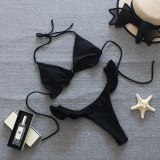 black bikini