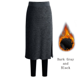 Drak Gray and Black Fleece
