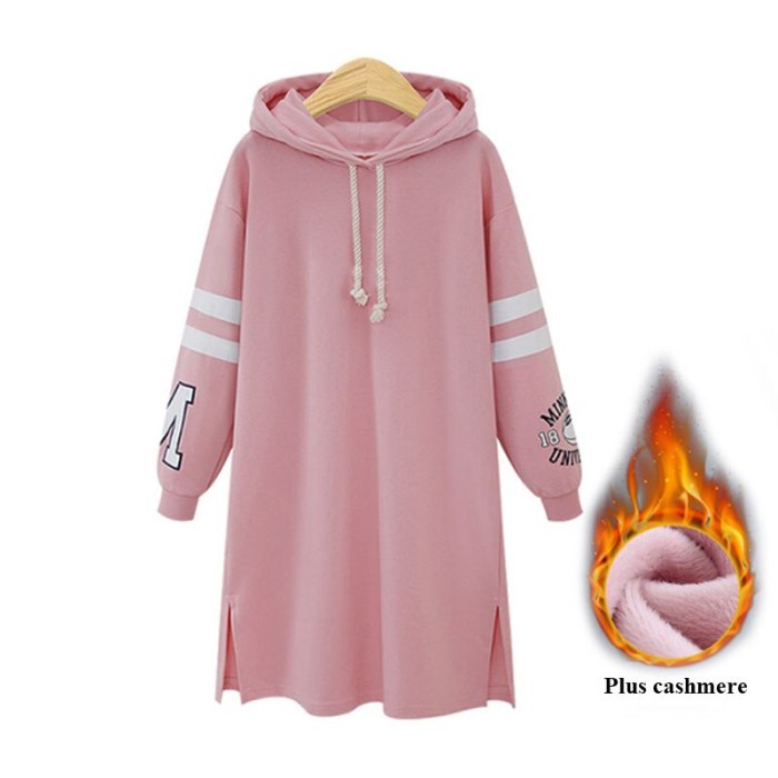 Robe Sweat Femme Winter Clothes Women Oversized Ropa De Mujer Plus Size Hoodie Pullover Long Sleeve Pull Hiver Pink Sweatshirt