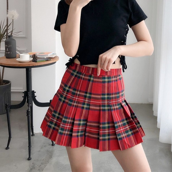 US$ 8.63 - School Girl Trendy Mini Skirt XS-XL - www.dobikinis.com