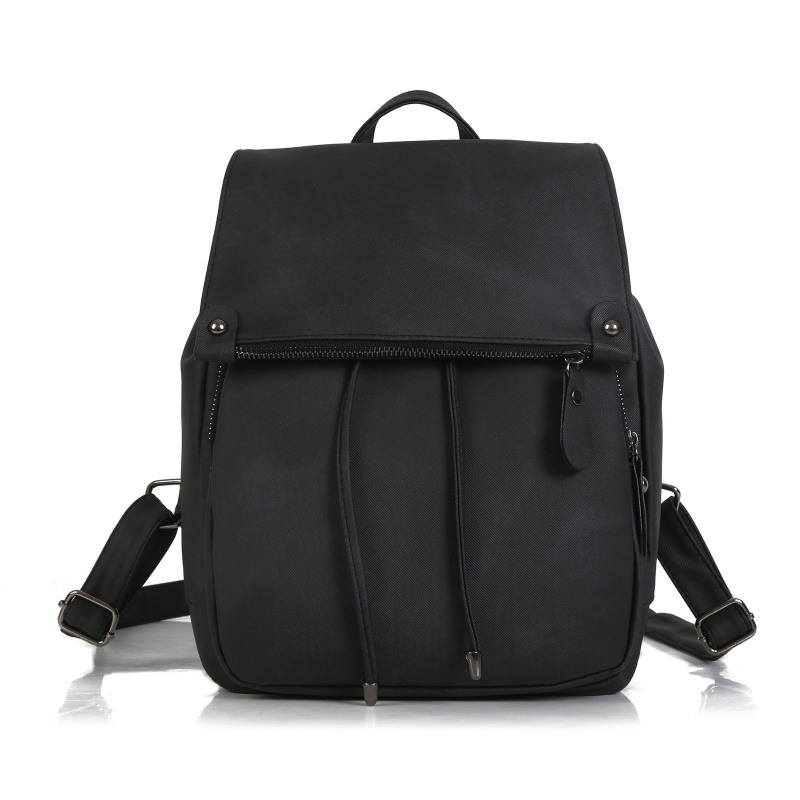 Hot Sale Fashion Women School Work Travel Backpack Bags Black Gray Blue Pink