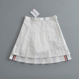 White with Skirt lining