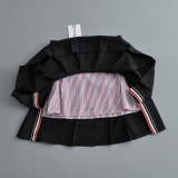 Black with Skirt lining