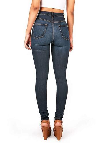Women Pants Two Colors Jeans Trousers Slim Sexy Ladies Leggings XS-7XL