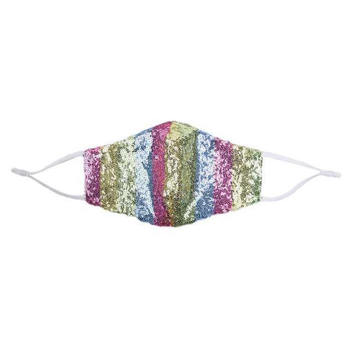 Kids / Adults Shining Sequin Fashion Facemask (About 20 Different Color)