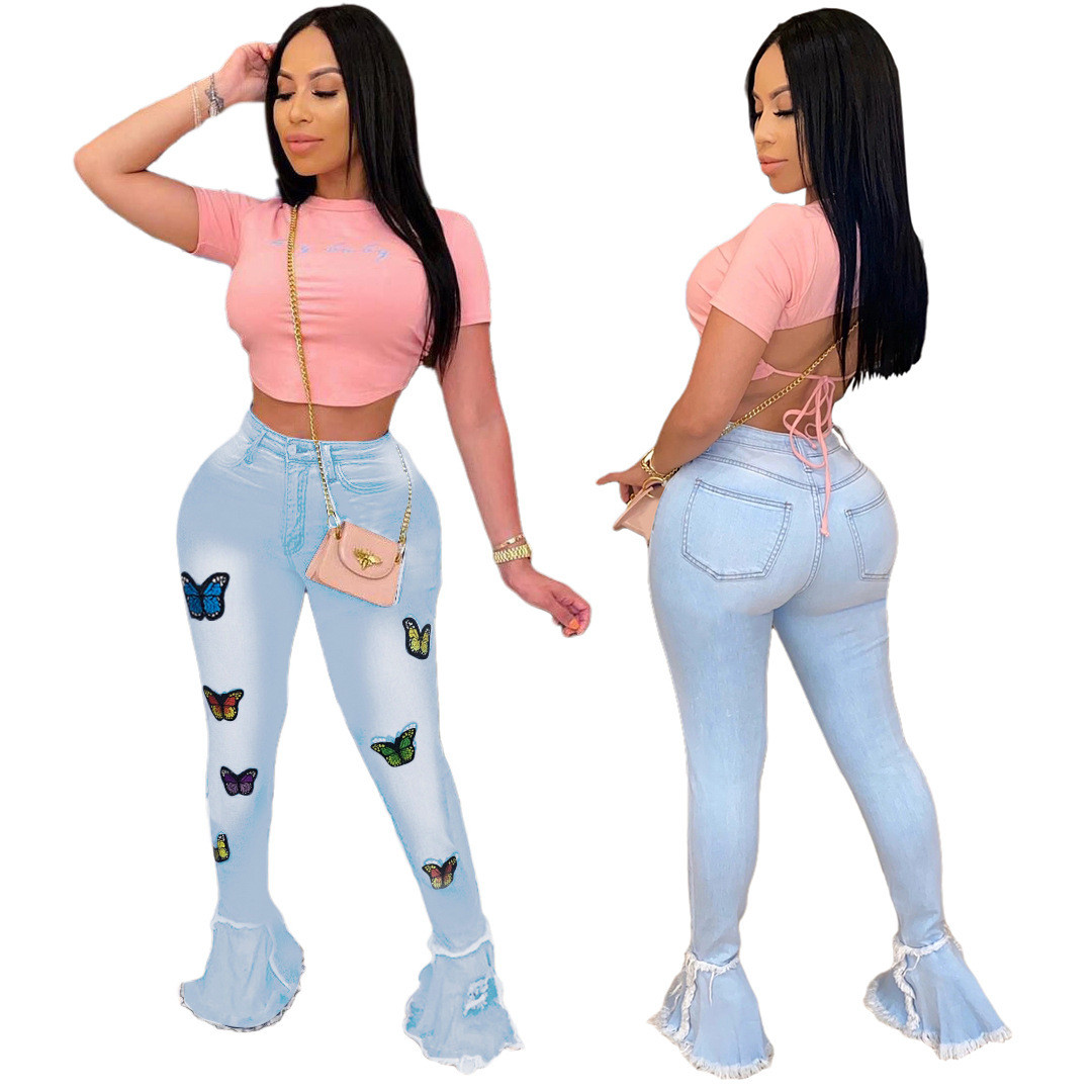 butterfly pants with top