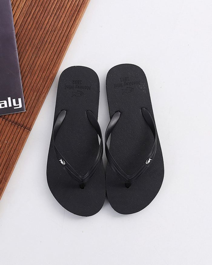 Solid Color Sandals for Women's 2021 Comfy Platform Casual Sandal Shoes Summer Beach Travel Slipper Flip Flops