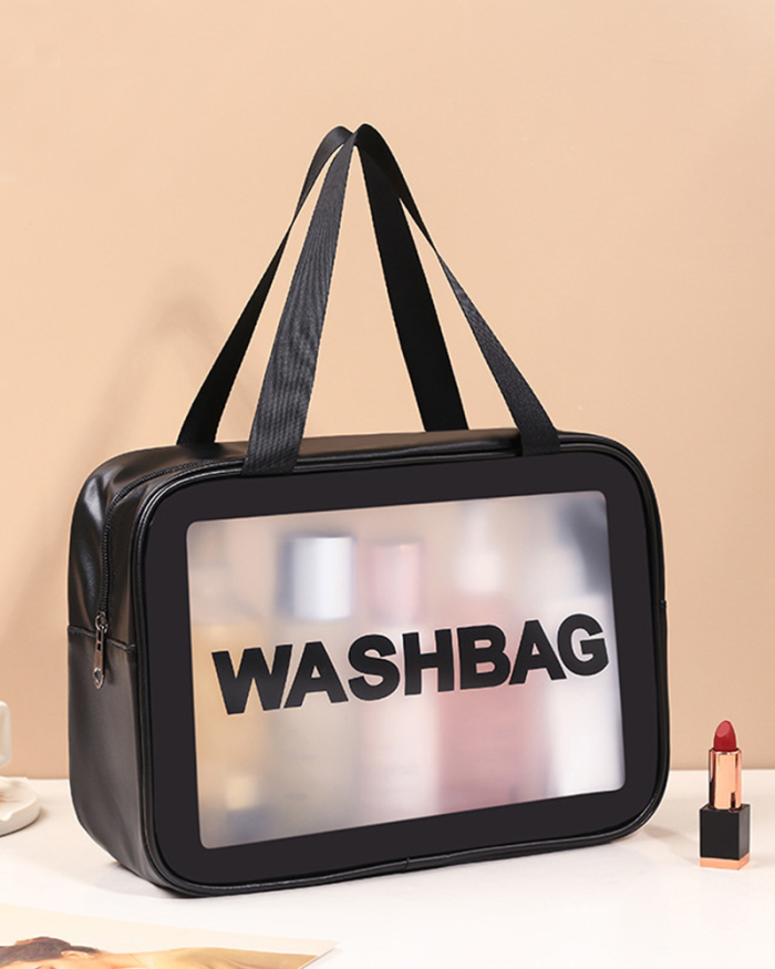 Beach Swim Makeup-Bag Waterproof Women Travel-Organizer Cosmetic Transparent Large-Capacity