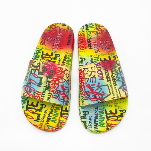 Summer Graffiti Printed Fashion Sandals