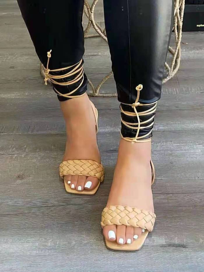 Women Casual Cross Strappy Shoes