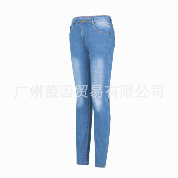 Women Hot Sale Slim Jeans Trousers S-3XL