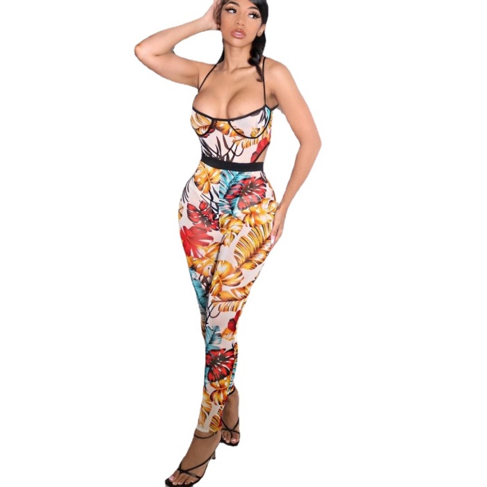 2021 Spring Summer Fashion Sexy Jumpsuit