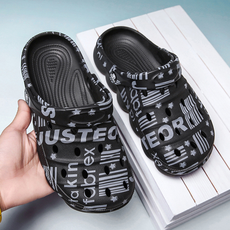 Men Causal Summer Sandals EVA Garden Clogs Sandals Soft Memory Hospital Shoes Men Slip On Beach Water Slippers Zapatos Hombre