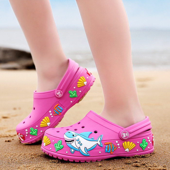 New Fashion Children Garden Shoes Boys Cartoon Summer Slippers High Quality Kids Garden Children Clogs Girls Shoes