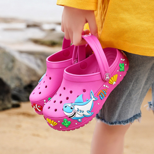 New Fashion Children Garden Shoes Boys Cartoon Summer Slippers High Quality Kids Garden Children Clogs Girls Shoes